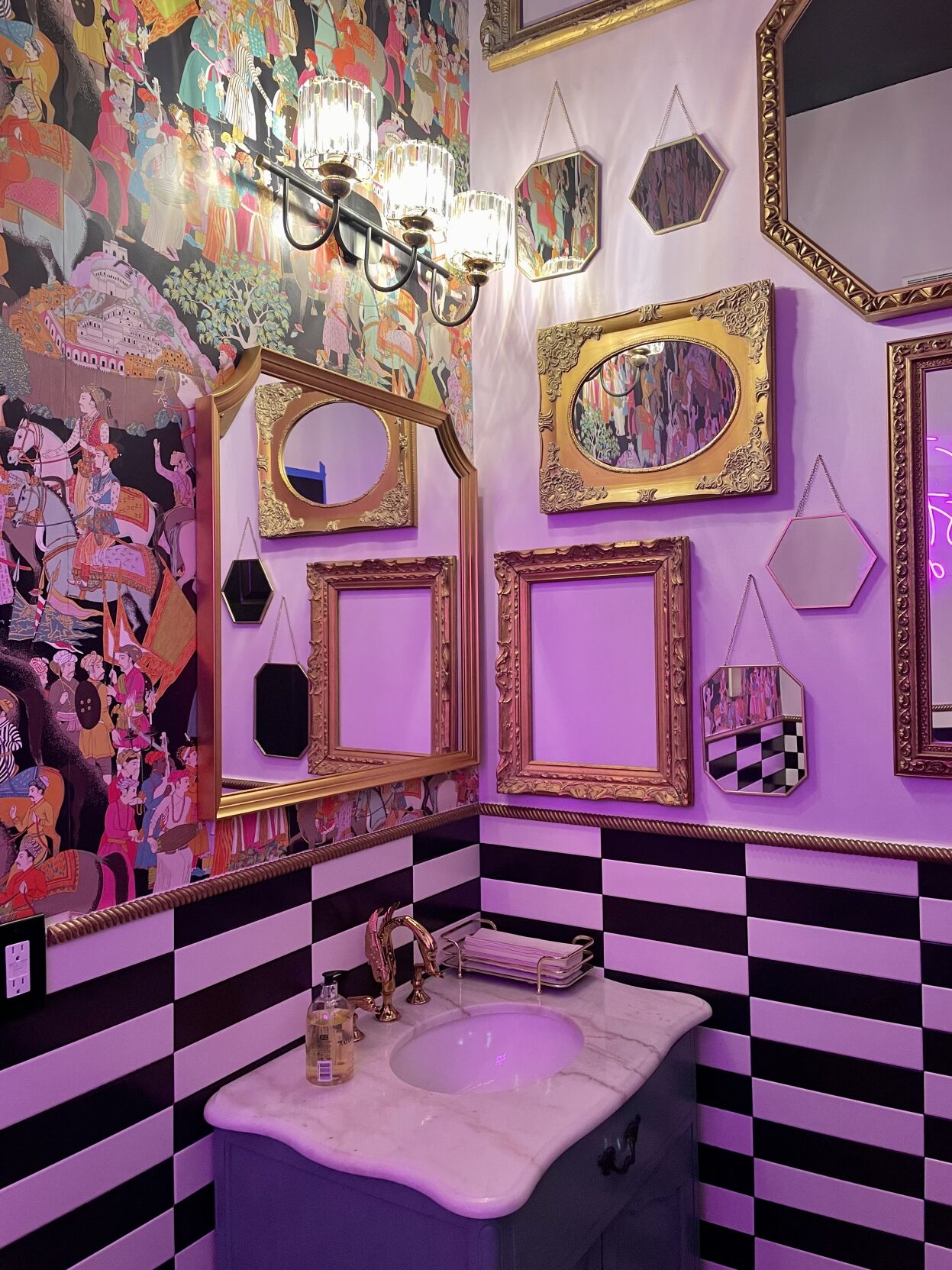 The Neon Door (Bathroom)